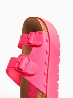 Bershka Pantoletter Fuchsia -Birkenstock butikk d470e4d8eee2c4dbc1d16835743c8a33