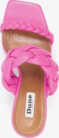Dune LONDON Pantoletter 'MESSAGE' Pitaya -Birkenstock butikk d978288e651b1d598b86a1b5f6f06fe6
