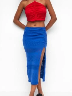 PULL & BEAR Pull&Bear Skjørt Blå 8 PULL & BEAR Pull&Bear Skjørt Blå -Birkenstock butikk e3518cb457f952cbe3f44c8112f24fe2