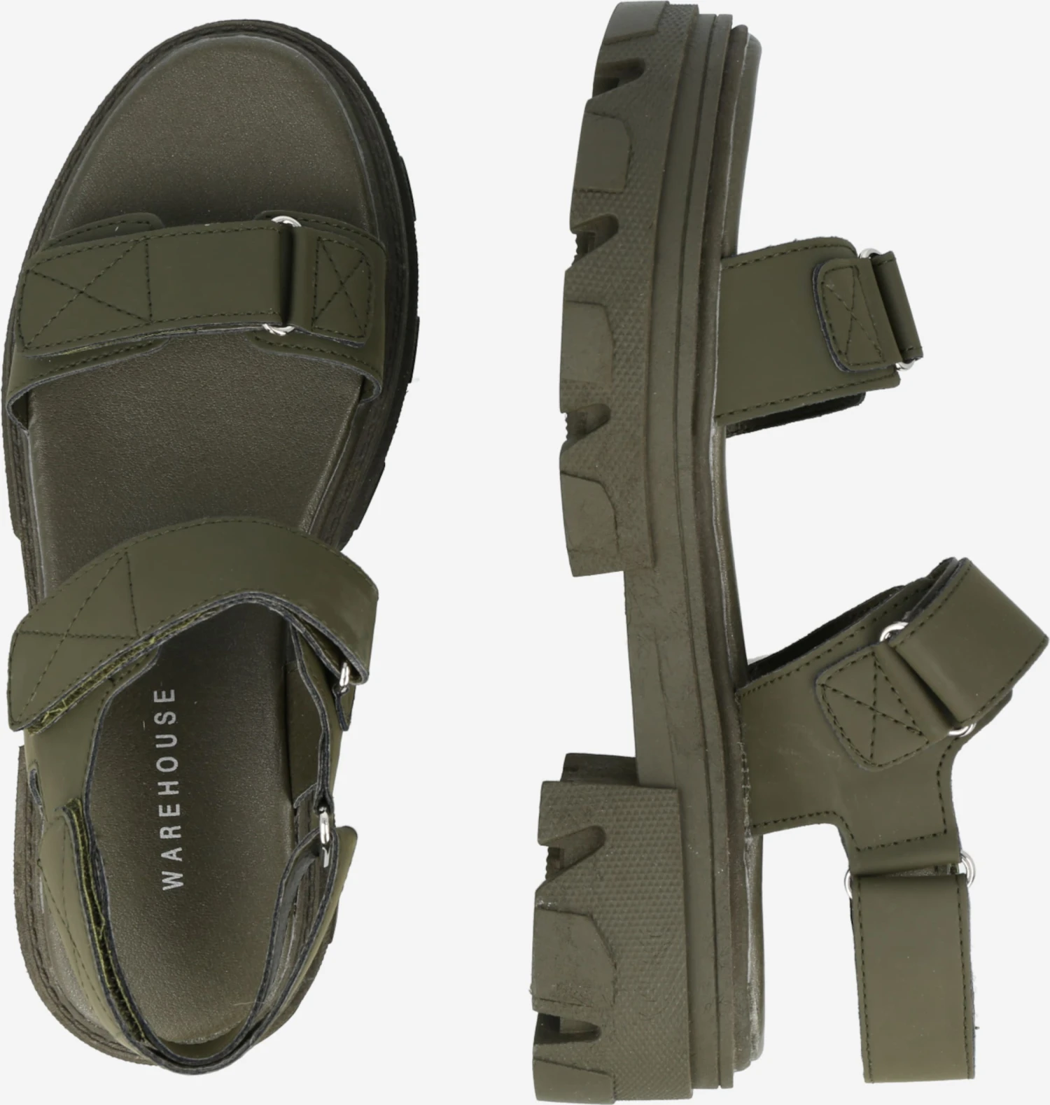 Warehouse Sandaler Kaki 2 Warehouse Sandaler Kaki - Bilde 2