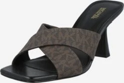 MICHAEL Michael Kors Pantoletter 'CLARA' Brun