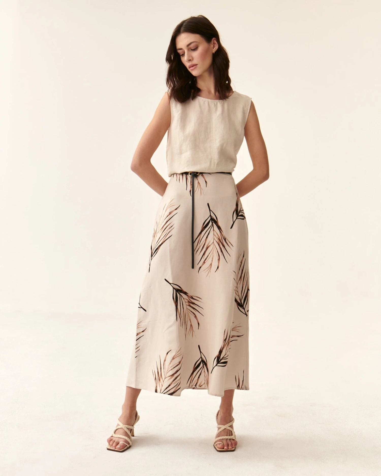 TATUUM Skjørt Beige 3 TATUUM Skjørt Beige - Bilde 3