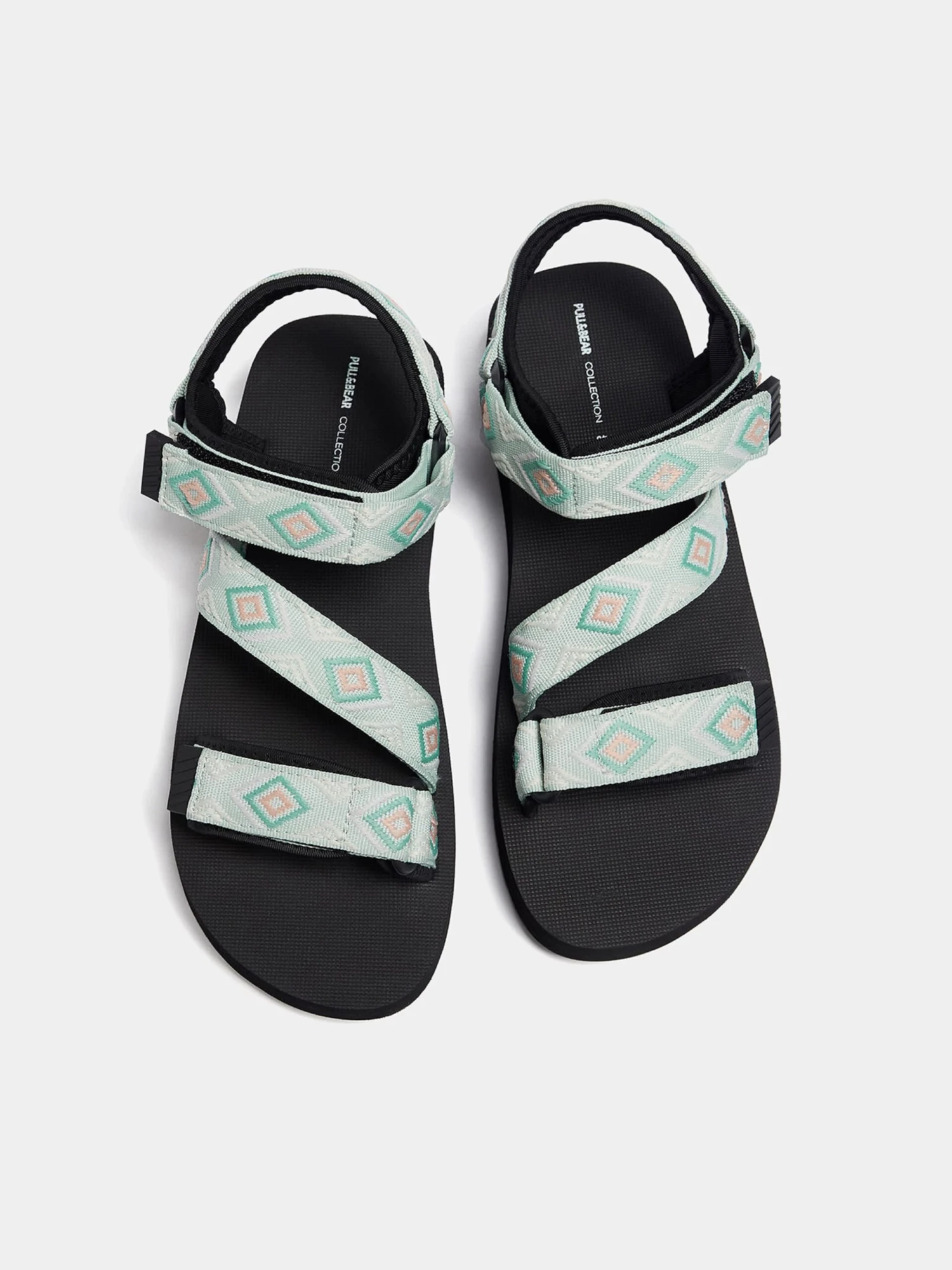 PULL & BEAR Pull&Bear Sandaler Lyseblå 4 PULL & BEAR Pull&Bear Sandaler Lyseblå - Bilde 4