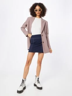 Warehouse Skjørt Mørkeblå -Birkenstock butikk fb3ec9c01aa4b42537b809da5c053a66