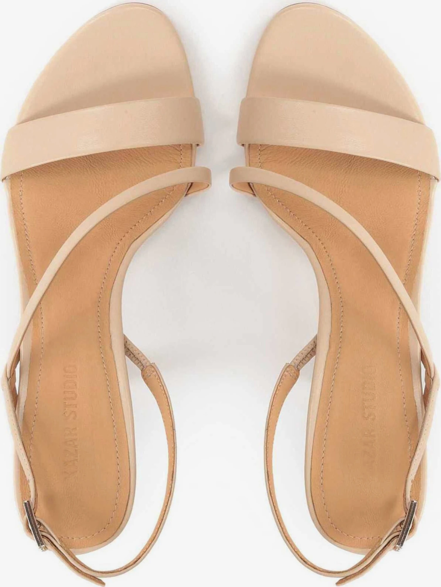 Kazar Studio Stroppesandaler Beige 4 Kazar Studio Stroppesandaler Beige - Bilde 4